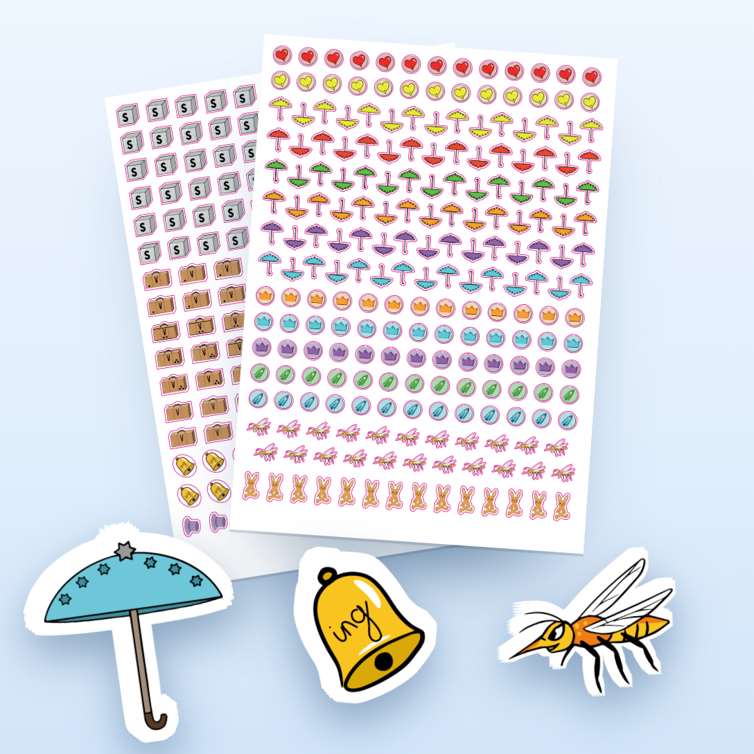 Stickerbogen